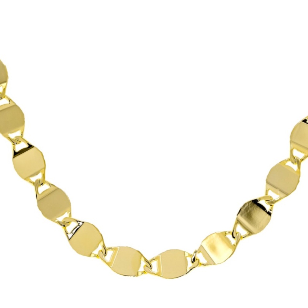 14K YG Valentino Link 18” chain 
2.6mm thick
SOLID gold NOT filled or plated